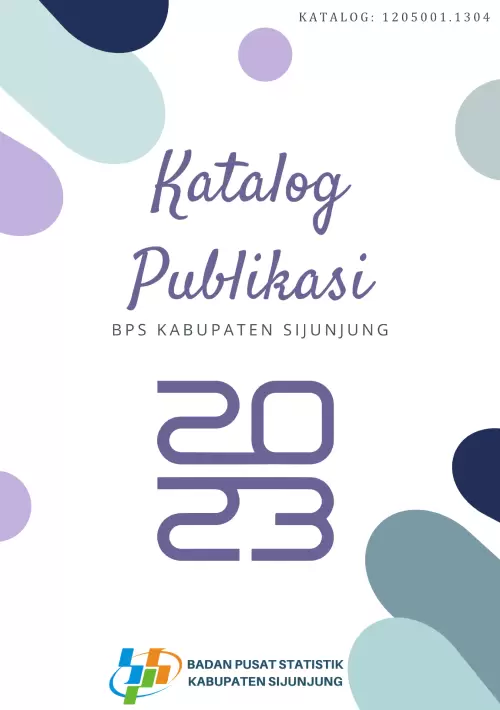 Katalog Publikasi BPS Kabupaten Sijunjung 2023