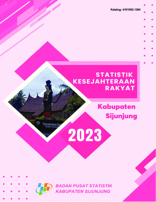 Statistik Kesejahteraan Rakyat Kabupaten Sijunjung 2023